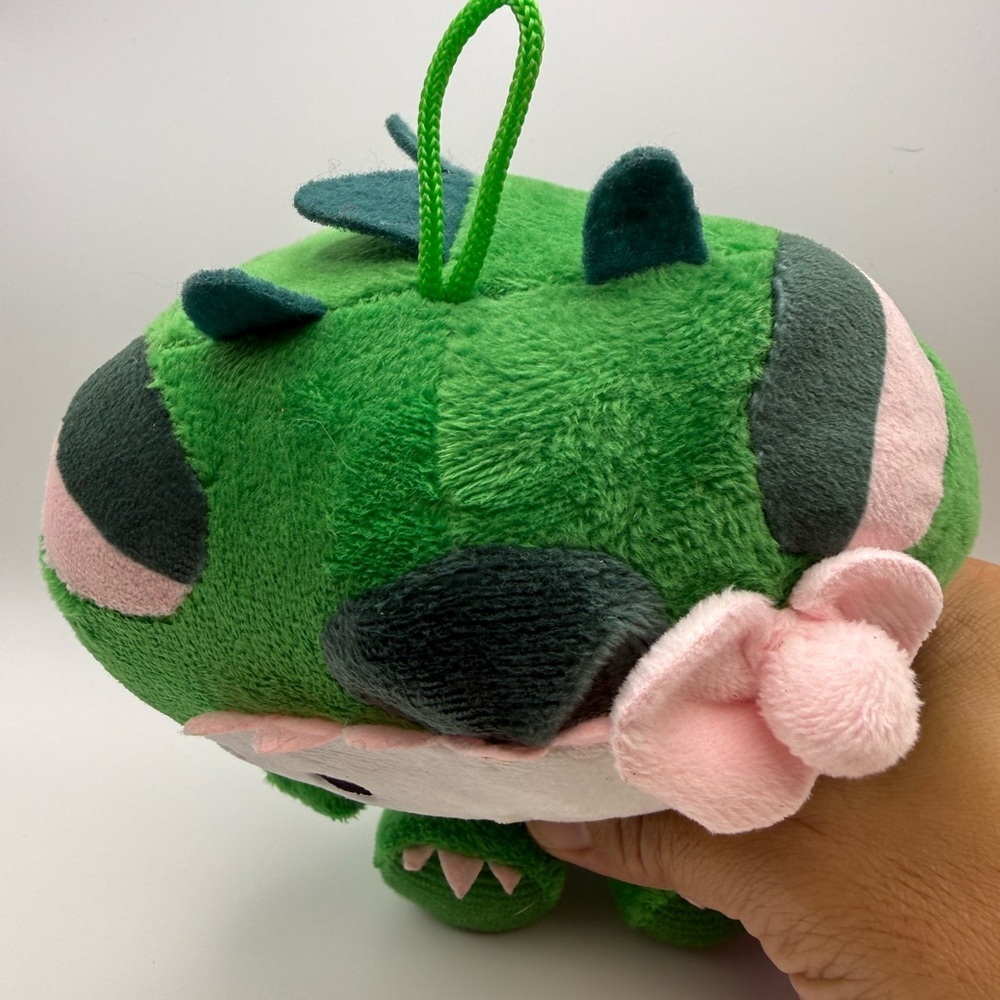 Hello Kitty in Green Dragon Costume Sanrio Fiesta Toy 6.5in Plush 2022 - Picture 8 of 9